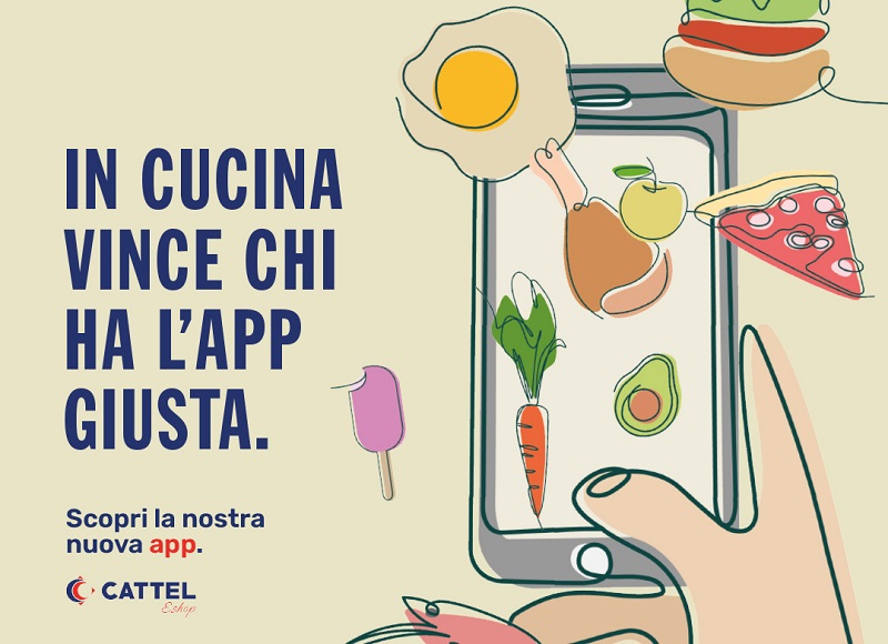 La nuova app Eshop di Cattel Spa per i clienti Horeca La nuova app Eshop di Cattel Spa per i clienti Horeca