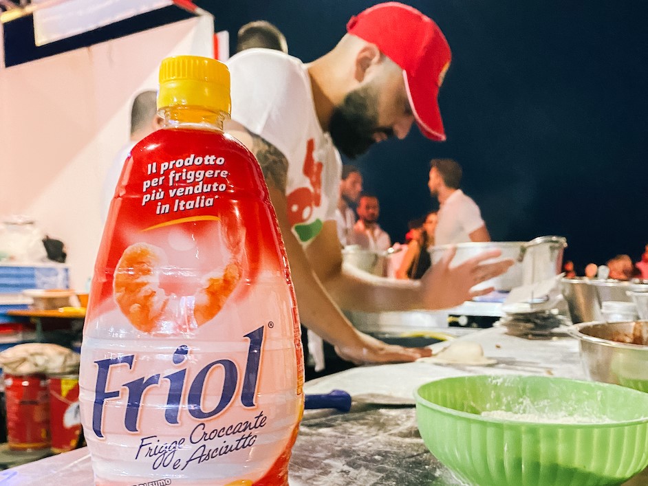 Friol sponsor ufficiale del Pizza Village di Napoli Friol sponsor ufficiale del Pizza Village di Napoli
