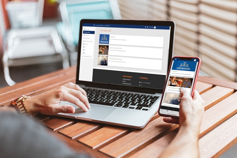 Löwengrube lancia la sua prima Academy Virtuale per la formazione dei dipendenti e dei franchisee Löwengrube lancia la sua prima Academy Virtuale per la formazione dei dipendenti