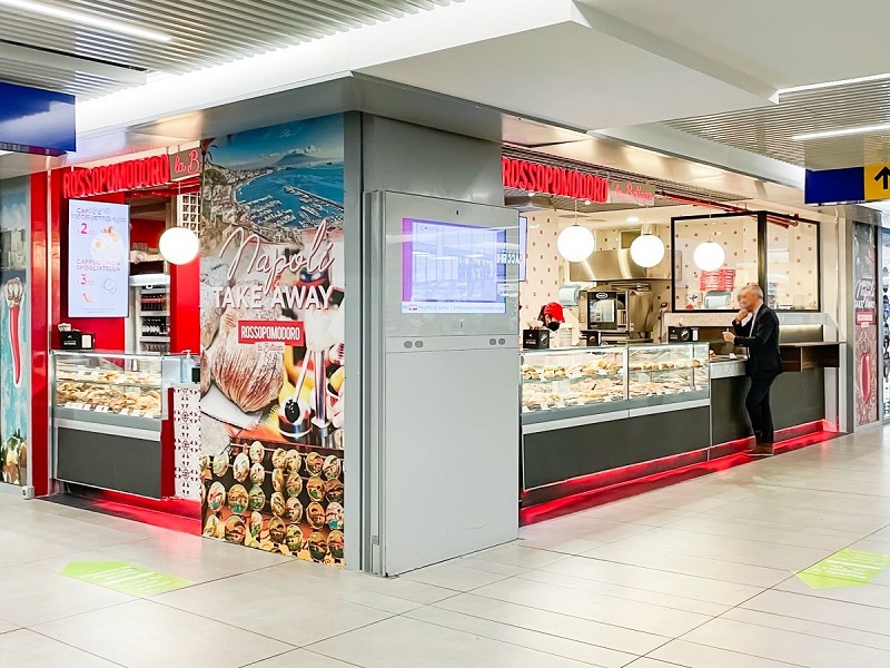 Il format Rossopomodoro La Bottega alla stazione di Roma Termini Il format Rossopomodoro La Bottega alla stazione di Roma Termini