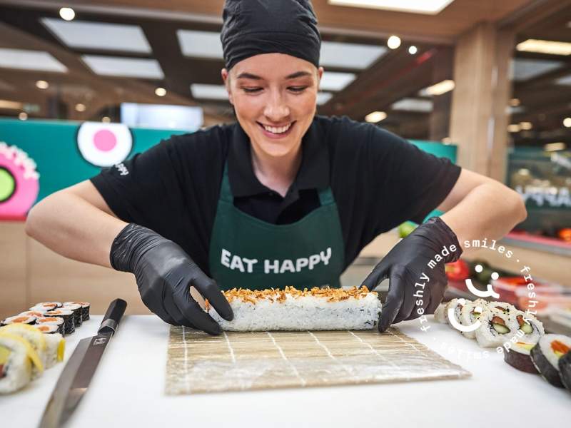 In tre anni, Eat Happy punta ad aggiungere 100 nuovi corner in Gdo dedicati al sushi In tre anni, Eat Happy punta ad aggiungere 100 nuovi corner in Gdo dedicati al sushi