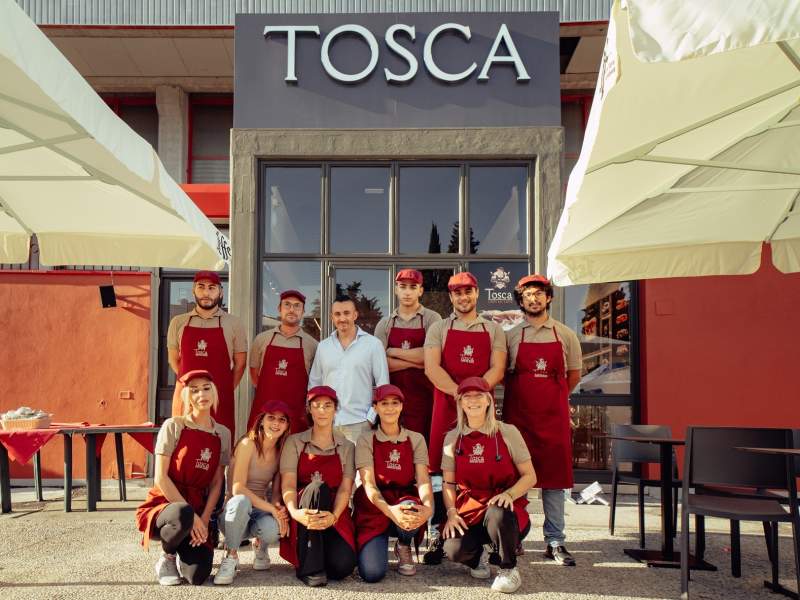 Tosca - L'arte del gusto ha aperto il suo primo locale a Lastra Singa (FI) a inizio settembre
