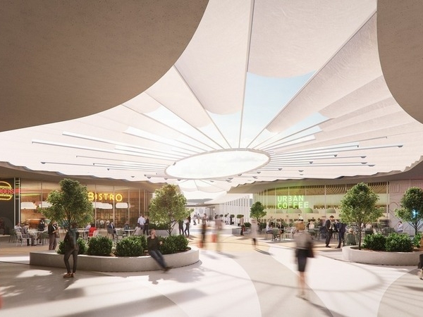 La foodcourt del centro commerciale To Dream di Torino in apertura a marzo La foodcourt del centro commerciale To Dream di Torino in apertura a marzo