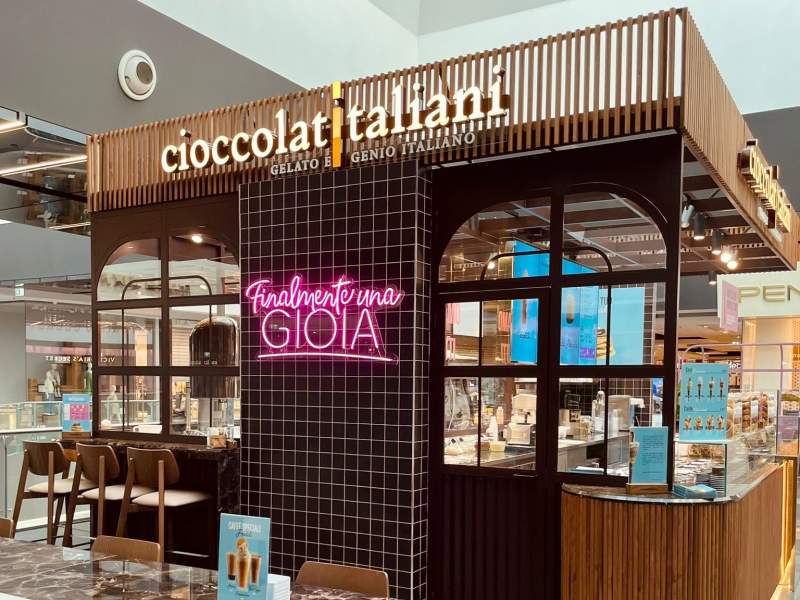 Cioccolatitaliani, il format di punta di Gioia Group Spa che gestisce anche Bun Burgers e Fra' Diavolo