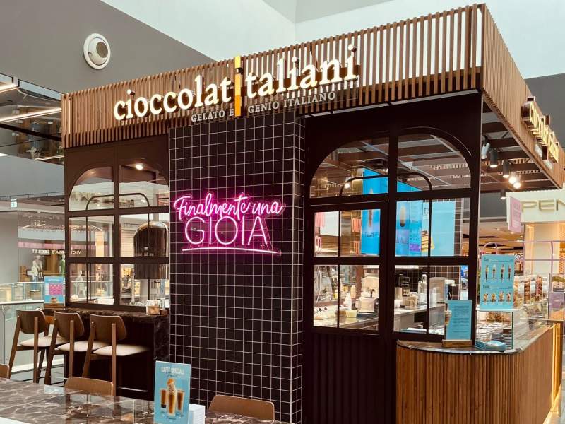 Cioccolatitaliani, il format di punta di Gioia Group Spa che gestisce anche Bun Burgers e Fra' Diavolo
