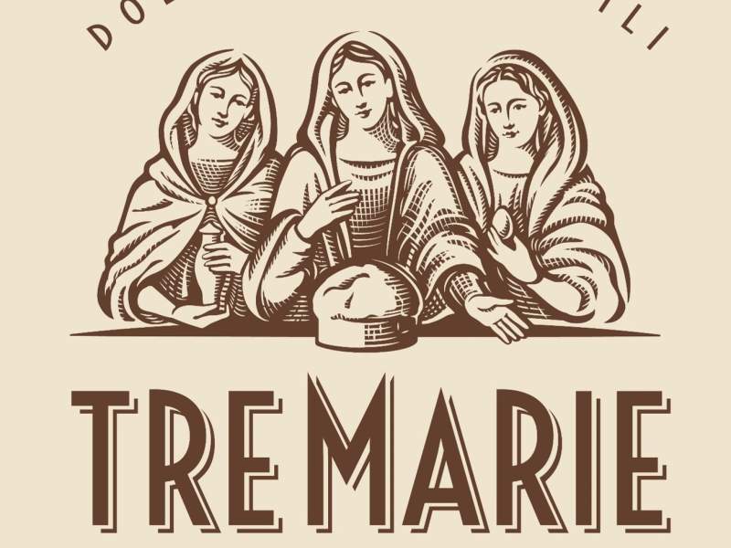 Tre Marie, tre simboli: l'uovo, la pisside e il panettone