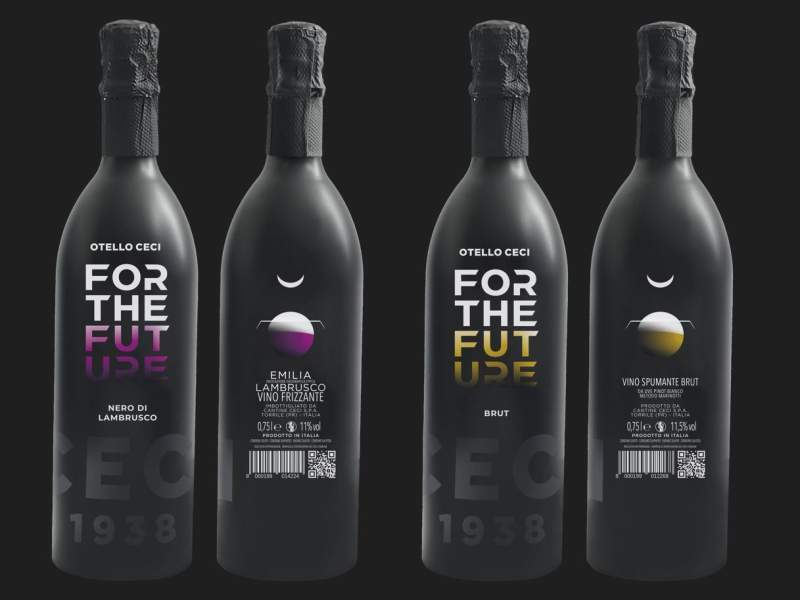 Le bottiglie Nex per il progetto Otello Ceci for the Future Le bottiglie Nex per il progetto Otello Ceci for the Future