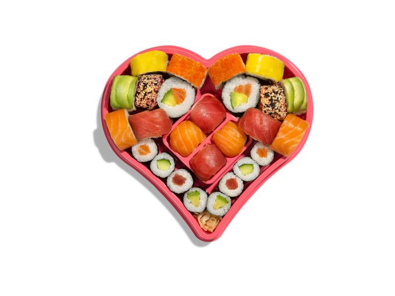 La Sushi Heart Box di Eat Happy per celebrare la Festa della Mamma La Sushi Heart Box di Eat Happy per celebrare la Festa della Mamma
