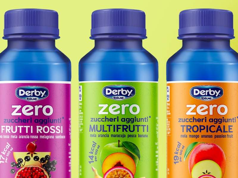 Le novità di Derby Zero Blu per il canale vending: Frutti Rossi e Tropicale Le novità di Derby Zero Blu per il canale vending: Frutti Rossi e Tropicale