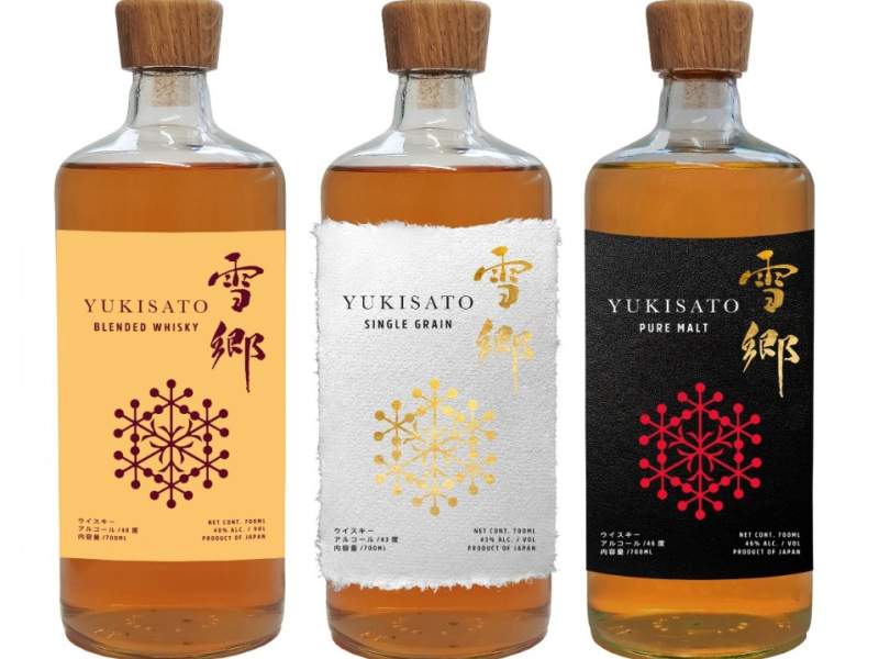 Le tre referenze del whisky Yukisato nel catalogo di Coca-Cola HBC Italia Le tre referenze del whisky Yukisato nel catalogo di Coca-Cola HBC Italia