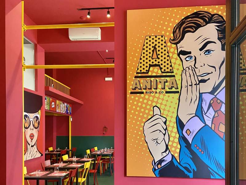 La sala di Anita Riso&Co, format di Sun Tzu alla seconda apertura a Milano