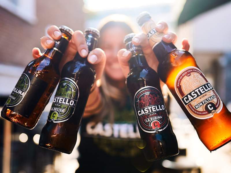 Birra Castello, i marchi di proprietà volano nell'Horeca: +14,3% nei primi quattro mesi del 2023 Birra Castello, i marchi di proprietà volano nell'Horeca: +14,3% nei primi quattro mesi del 2023