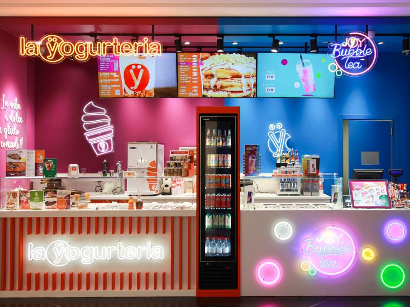 Il doppio format La Yogurteria e Joy Bubble Tea al Centro commerciale Metropolis di Rende (CS)