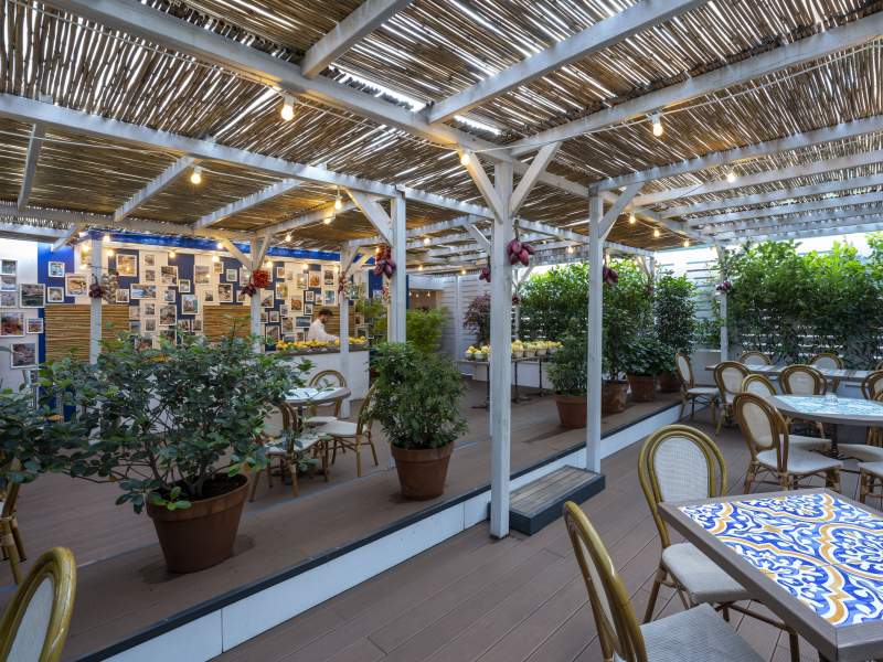 La terrazza di Carmelina, novità della stagione estiva 2023 in via Thaon De Revel