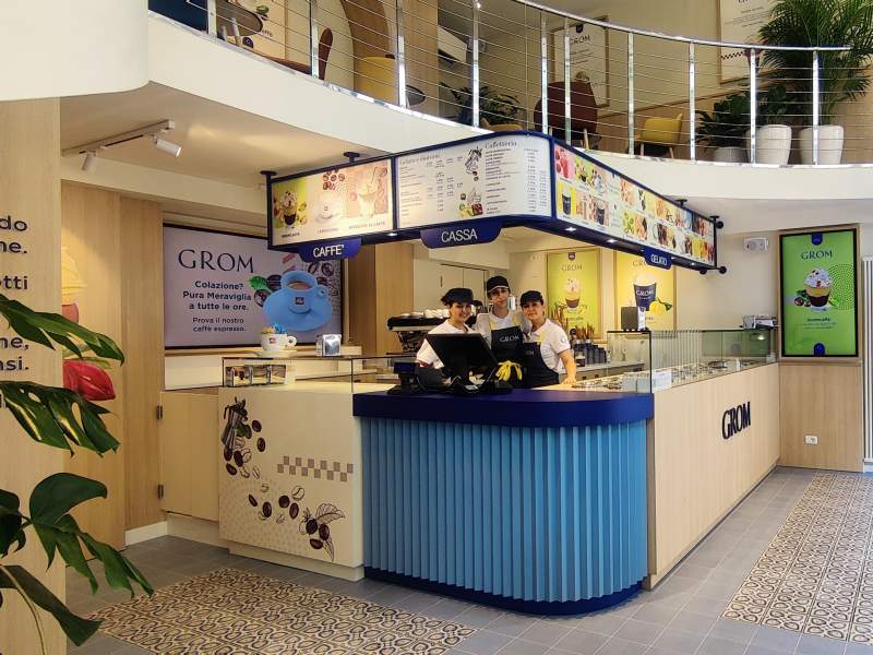 La nuova gelateria Grom di corso Garibaldi a Milano La nuova gelateria Grom di corso Garibaldi a Milano