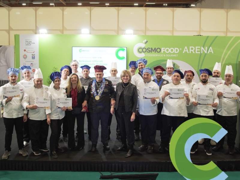 Cosmofood attende i professionisti Horeca a Vicenza dal 6 all'8 novembre