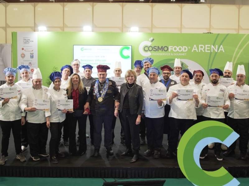 Cosmofood attende i professionisti Horeca a Vicenza dal 6 all'8 novembre