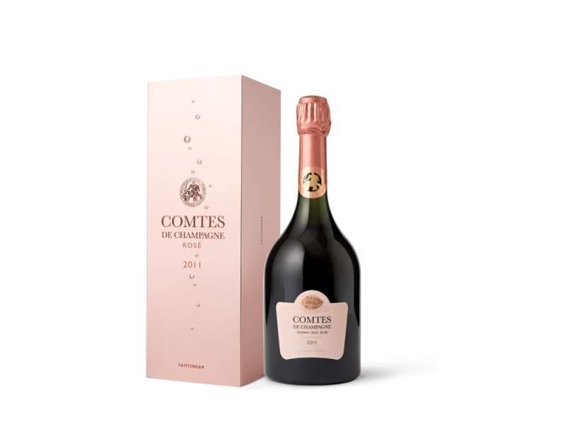 Il Comtes de Champagne Rosé 2011 di Tattinger