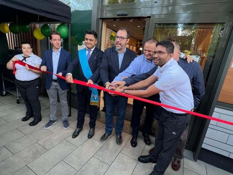 McDonald's a Baranzate, nuova apertura con il licenziatario Giacomo Bosia 