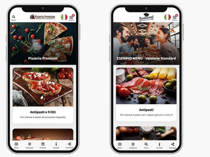 La homepage del servizio Leggimenu.it La homepage del servizio Leggimenu.it