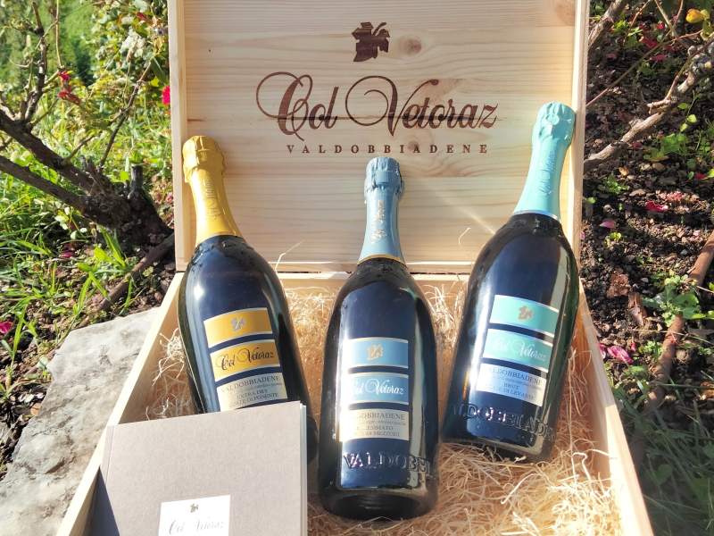 Le tre etichette Valdobbiadene Docg di Col Vetoraz per festeggiare il Natale