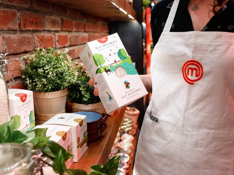Il Carnaroli Autentico di Riserva San Massimo alleato degli chef nella cucina di MasterChef Italia