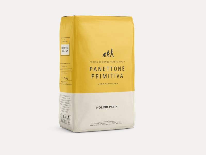 La Farina Panettone Primitiva di Molino Pasini dedicatai ai grandi lievitati