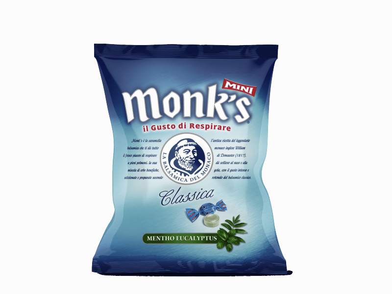 Le caramelle balsamiche Monk's nel portfolio di Gruppo Candy Factory
