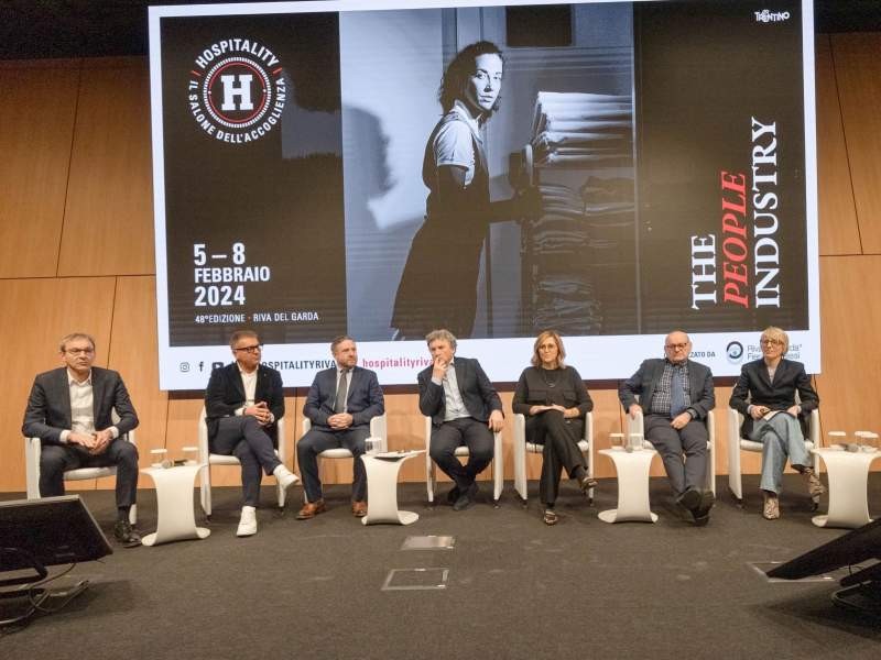 La conferenza di presentazione di Hospitality - Il Salone dell'Accoglienza: 5-8 febbraio a Riva del Garda (TN) La conferenza di presentazione di Hospitality - Il Salone dell'Accoglienza: 5-8 febbraio a Riva del Garda (TN)