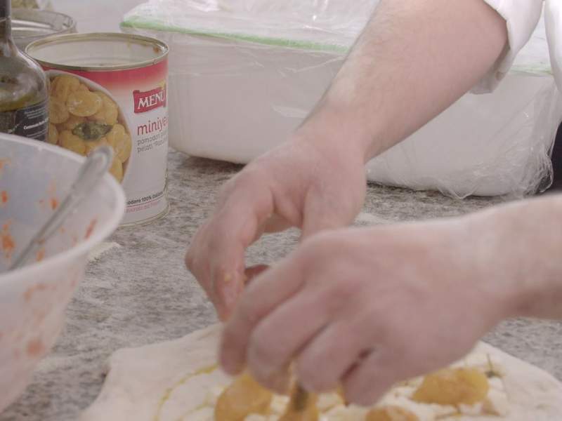 L'ingredientistica per pizza di Menù Srl protagonista sulle pizze di Casa Sanremo L'ingredientistica per pizza di Menù Srl protagonista sulle pizze di Casa Sanremo
