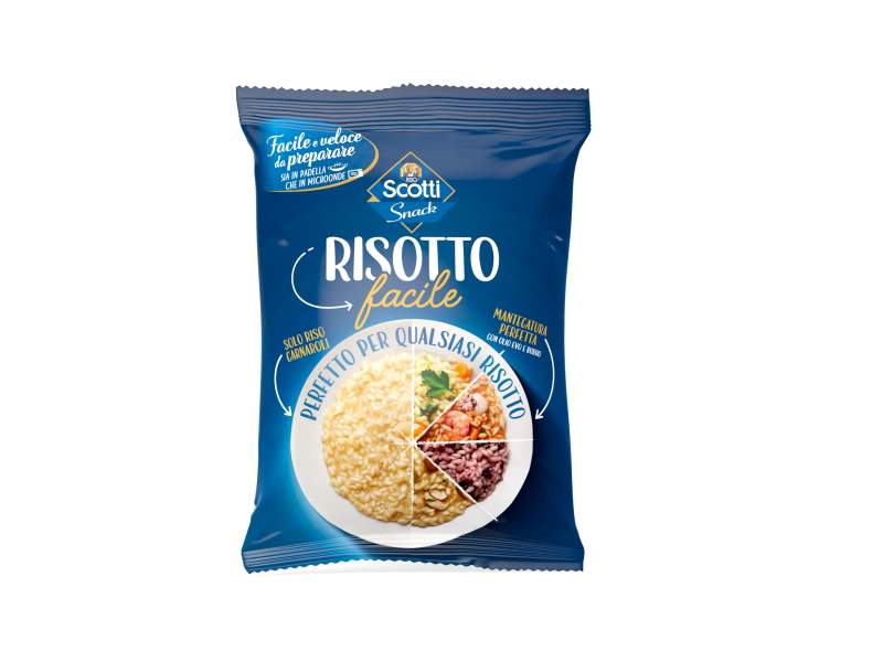 Risotto Facile, la soluzione di Riso Scotti Snack pensata per il canale bar