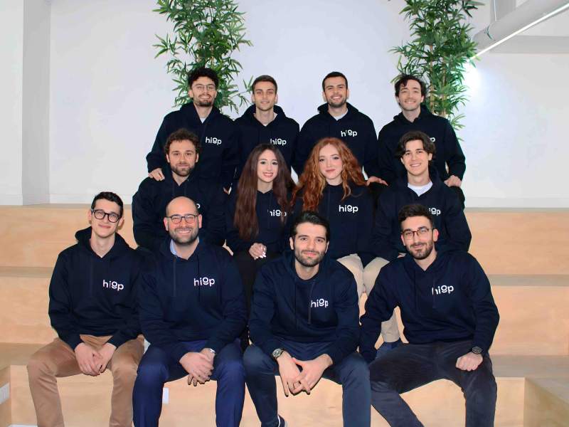 Il team di Hiop che ha contribuito alla creazione dell'infrastruttura di analisi dati de La Piadineria