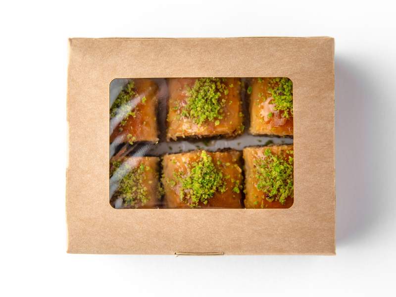 La baklava, uno dei piatti al pistacchio più ordinati su Just Eat La baklava, uno dei piatti al pistacchio più ordinati su Just Eat