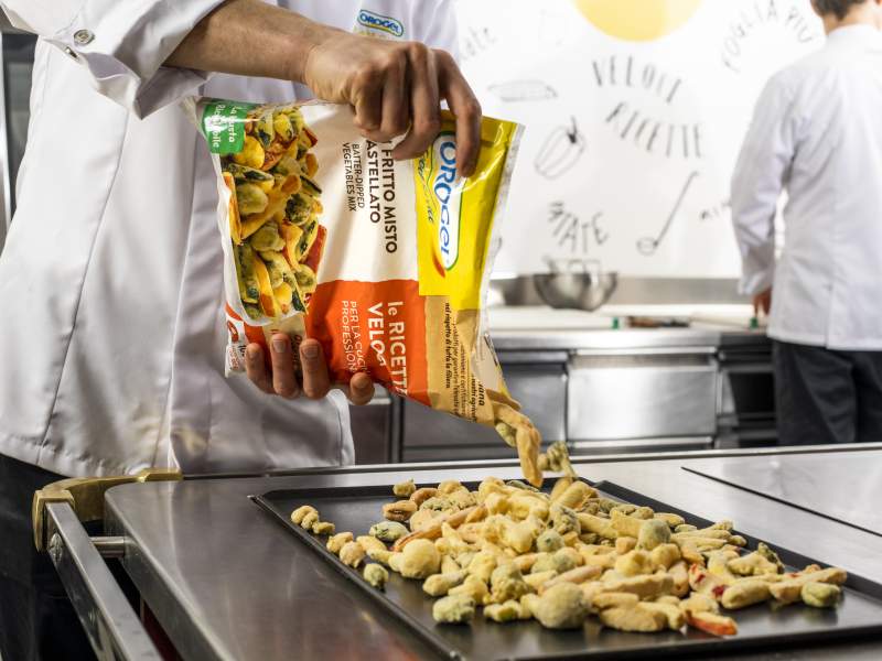 Le verdure surgelate Orogel garantiscono una shelf life di 18 mesi Le verdure surgelate Orogel garantiscono una shelf life di 18 mesi