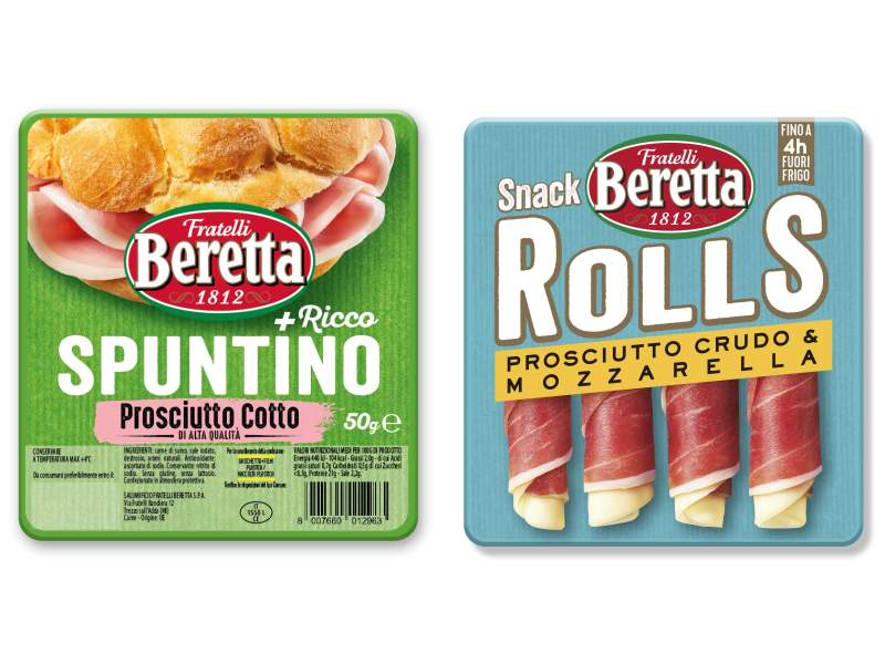 Le due novità nel comparto snack di Fratelli Beretta disponibili nei canali Gdo, Horeca e vending Le due novità nel comparto snack di Fratelli Beretta disponibili nei canali Gdo, Horeca e vending