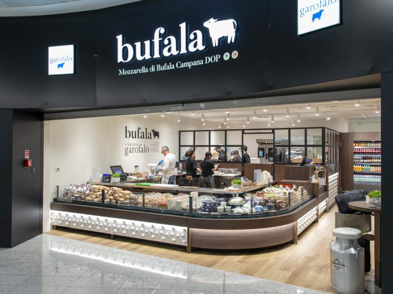 Il nuovo store di Fattorie Garofalo a Milano Malpensa