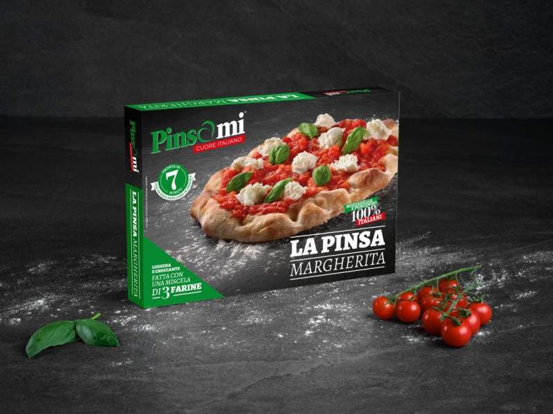 La Pinsa Margherita Premium Fronzen di Pinsami pensata per il foodservice