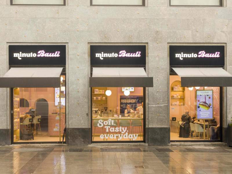 Il primo locale Bauli nel cuore di Milano Il primo locale Bauli nel cuore di Milano