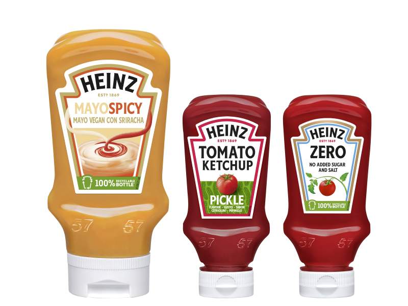 Le tre salse Heinz Le tre salse Heinz