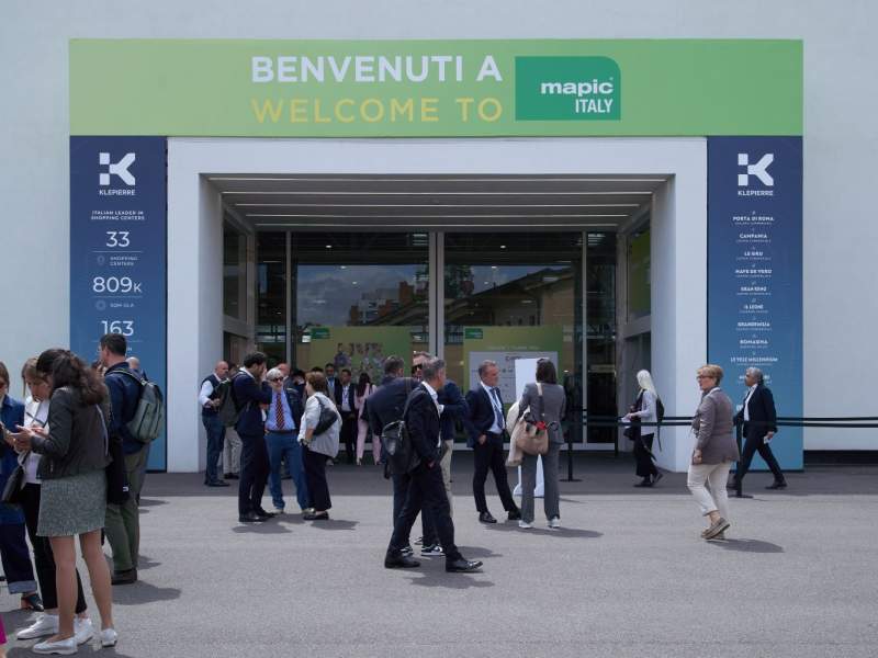 L'ingresso di Mapic Italy a Milano L'ingresso di Mapic Italy a Milano