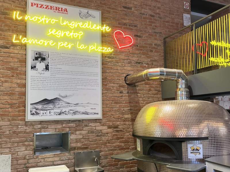 Il forno dell'Antica Pizzeria da Michele di Padova Il forno dell'Antica Pizzeria da Michele di Padova