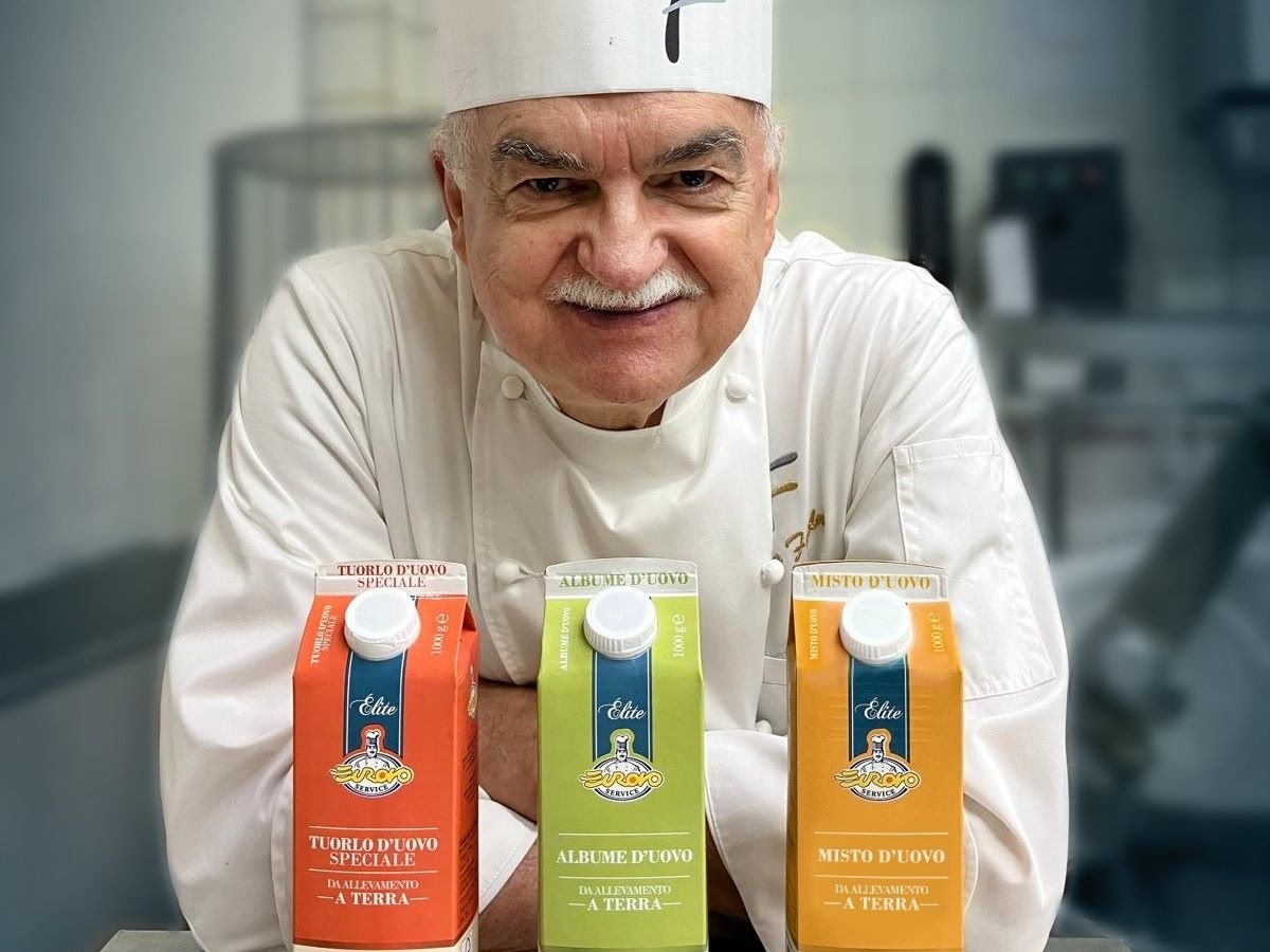Gino Fabbri e la linea Eurovo Service Élite di Gruppo Eurovo per il foodservice Gino Fabbri e la linea Eurovo Service Élite di Gruppo Eurovo per il foodservice