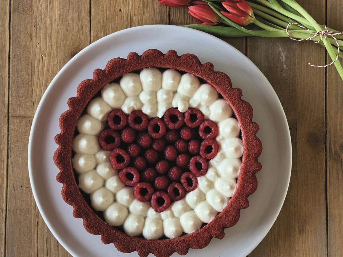 La torta gluten free di San Valentino realizzata da Arianna Tosatto per Farmo La torta gluten free di San Valentino realizzata da Arianna Tosatto per Farmo