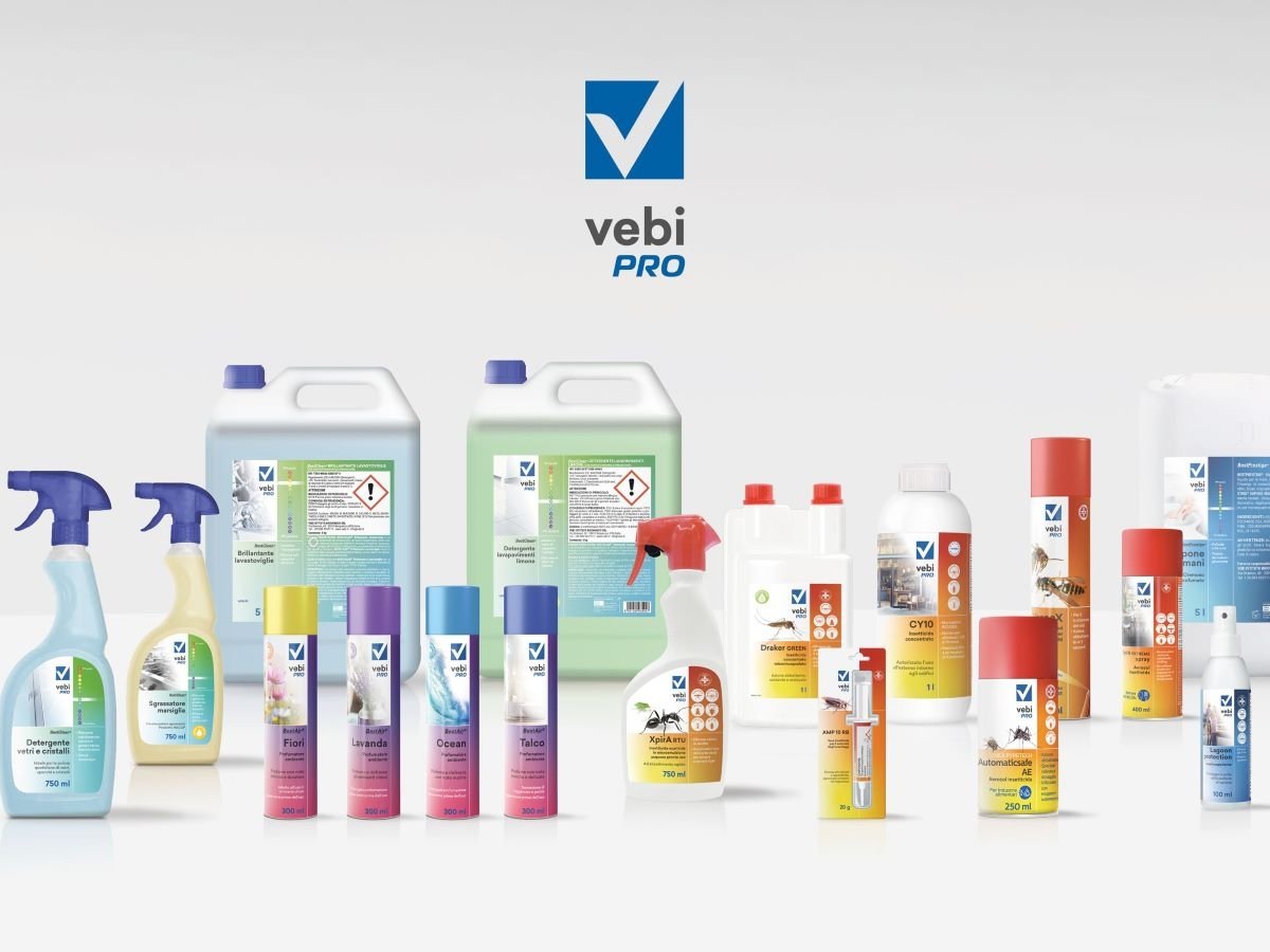 La gamma di prodotti Vebi PRO La gamma di prodotti Vebi PRO
