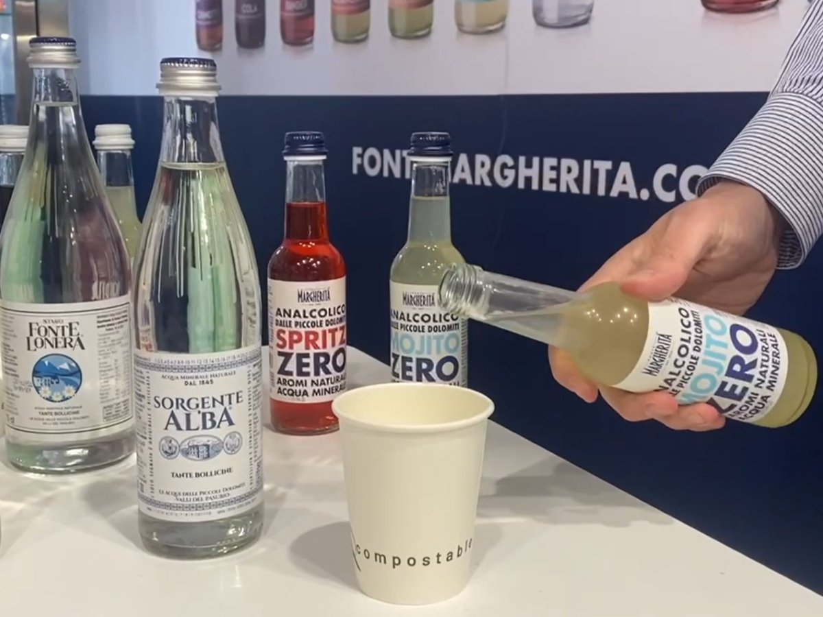 Gli aperitivi Fonte Margherita sono totalmente naturali, senza l'aggiunta di aromi