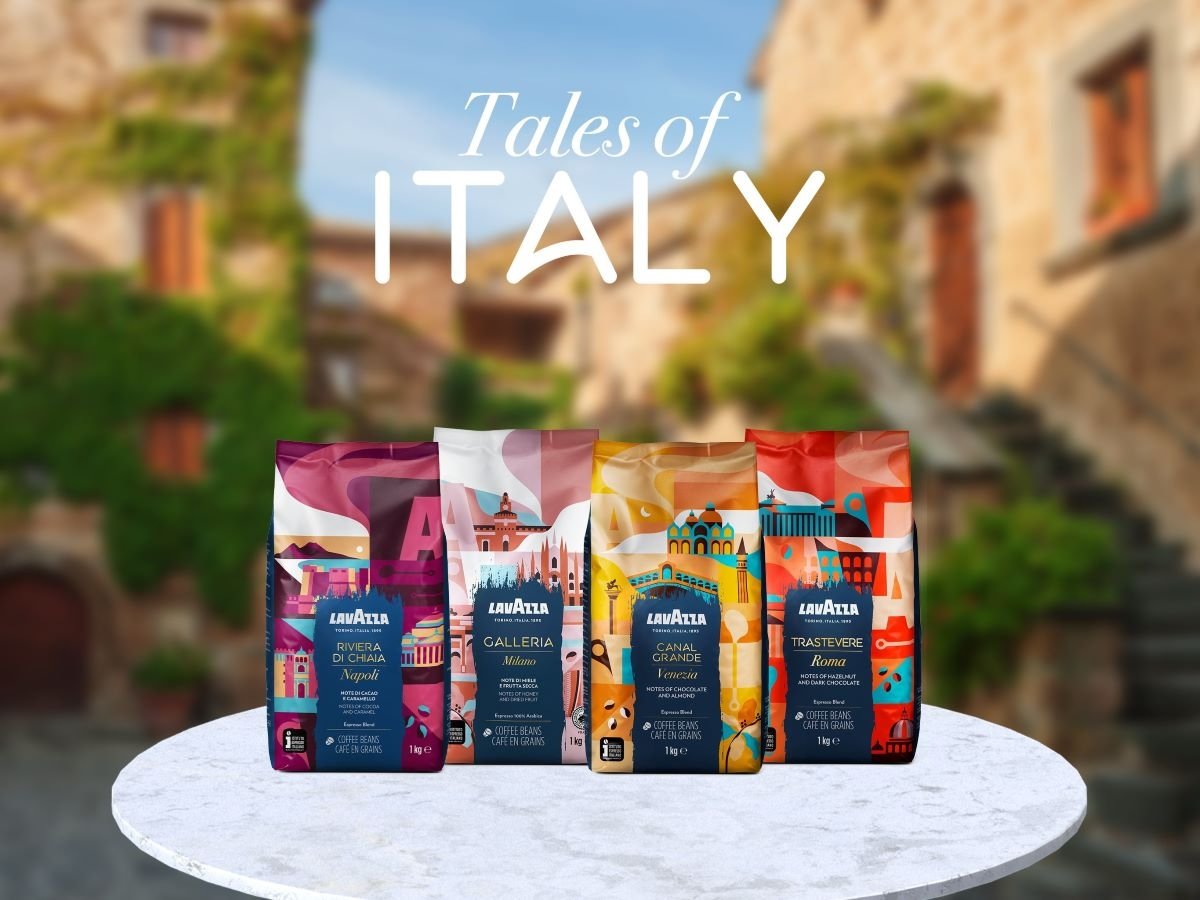 Le 4 referenze di Lavazza Tales of Italy, la nuova linea dedicata ai professionisti del fuoricasa