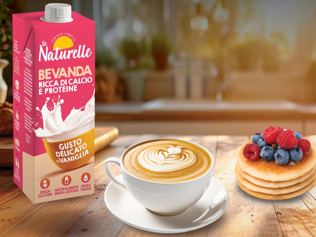 Con la Bevanda di Eurovo per la linea Naturelle si esalta anche la latte art in caffetteria