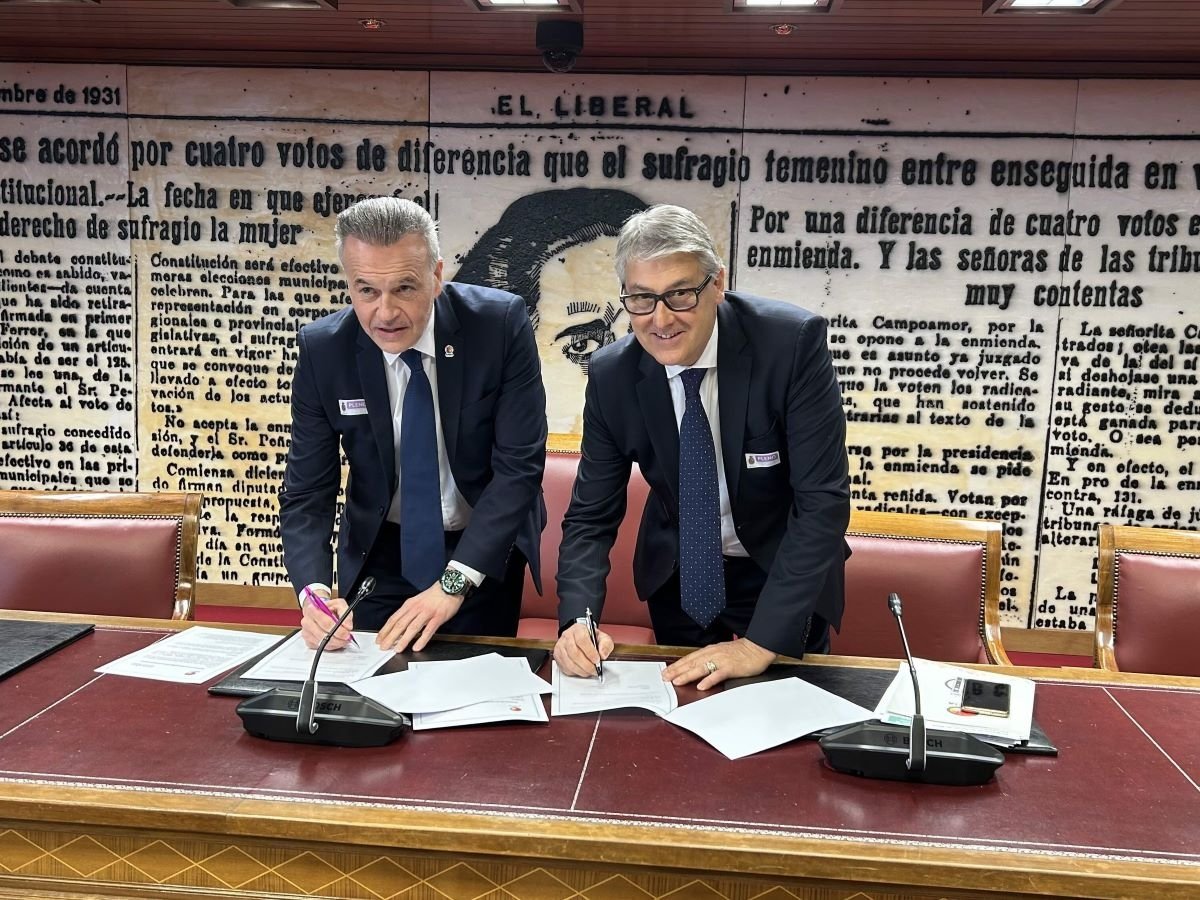I presidenti delle due associazioni vending, da sinistra: Juan Luis Hernandez e Massimo Trapletti