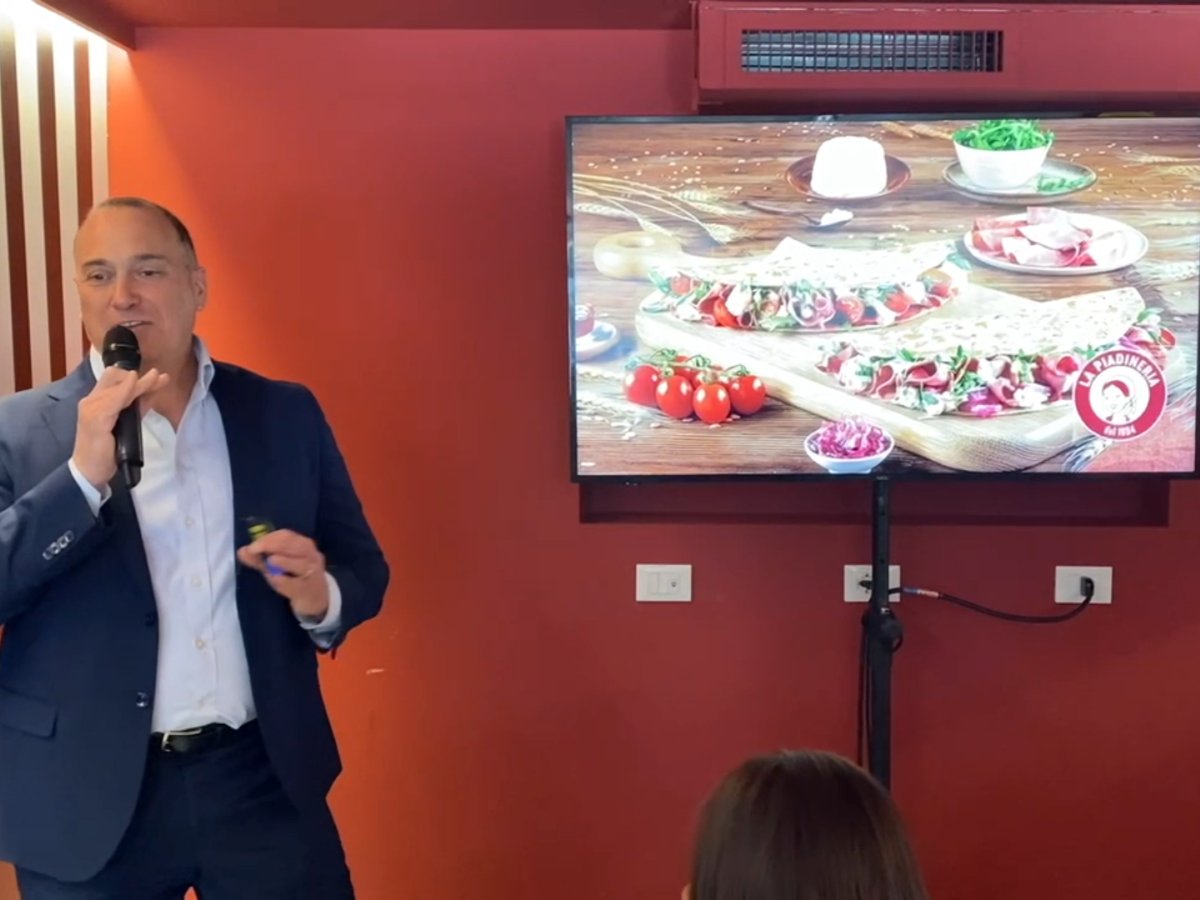 Andrea Valota, ad de La Piadineria
