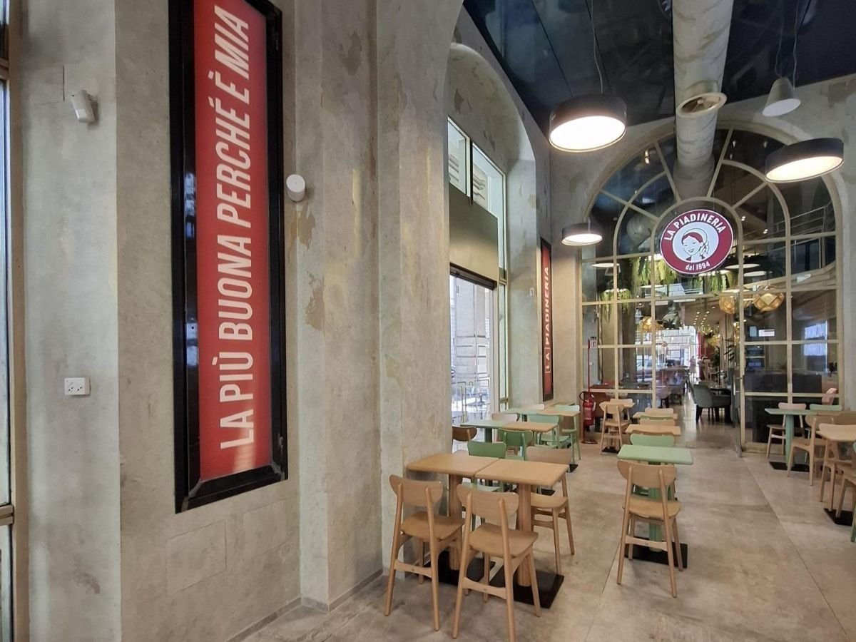 Il nuovo locale La Piadineria di Firenze, in via dei Brunelleschi Il nuovo locale La Piadineria di Firenze, in via dei Brunelleschi